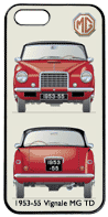 MG Magnette MkIV 1961-68 Phone Cover Vertical